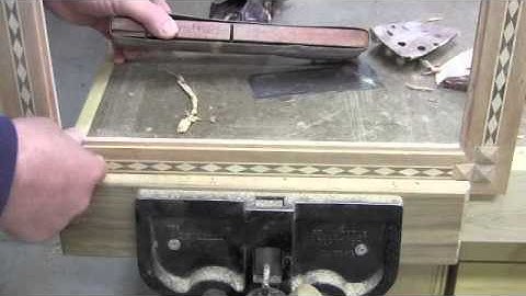 Make a Picture Frame with Diamond Inlay Banding - Pt 3