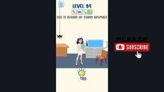 Brainstorm Nurse Story Puzzle LEVEL 34  She is Afraid of Furry Animals (ANSWER KEY) Gameplay  guide screenshot 1
