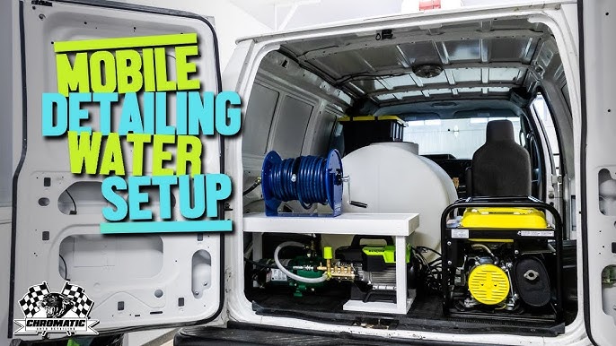 NEW COMPLETE TRUCK Mobile Detailing Set Up!! Low Profile Set Up!! (BEST WAY  TO SET UP A TRUCK!) 