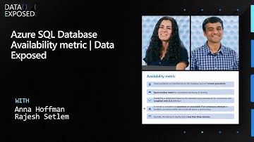 Azure SQL Database Availability metric | Data Exposed
