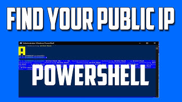How To Check/Find Your Public IP Using PowerShell in Windows 10