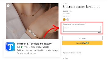 How to add a text box or text field to the Shopify product page in 2025!
