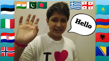How to say "HELLO" in 30 different Languages [Part-1] || Japanese, Italian , French etc