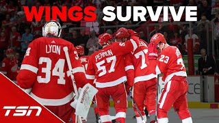 Red Wings complete epic comeback to keep playoff hopes alive
