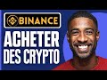 Comment acheter des crypto sur binance  2024 