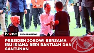 Momen Jokowi Berdialog dengan Pengungsi Banjir Bandang Sumbar | Breaking News tvOne