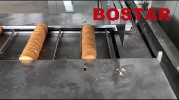 BISCUIT TRAYLESS PACKING MACHINE,BISCUIT ON EDGE PACKING MACHINE BOSTAR PACKAGING MACHINE
