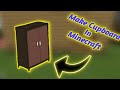 How to make a Cupboard in Minecraft mobile