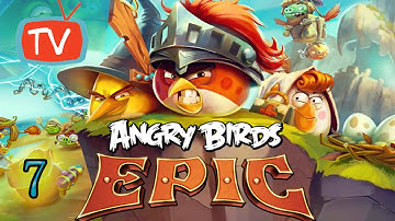 Angry Birds Epic - Part 7 Battle For Yellow Key - Gameplay