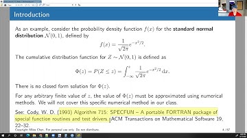 Stats 102A Lesson 7-2 Root finding numeric methods