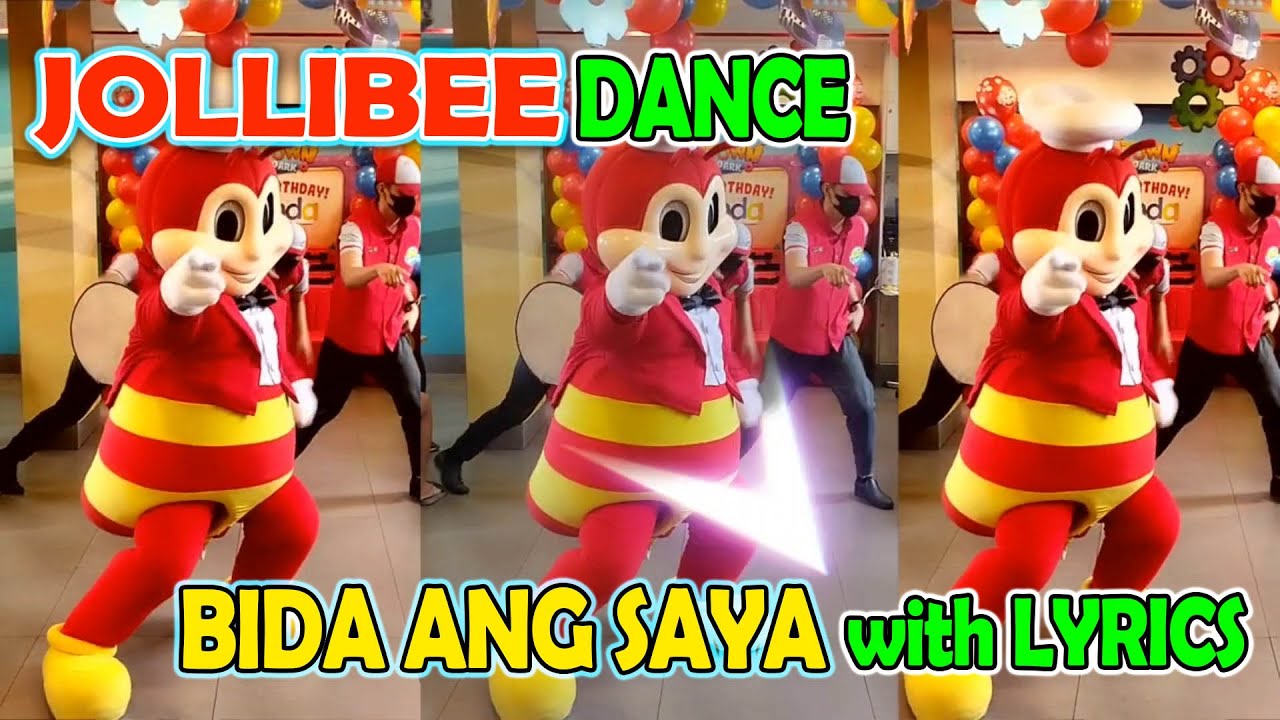 JOLLIBEE DANCE BIDA ANG SAYA with LYRICS