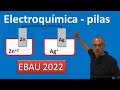 Electroquímica - Pilas  EBAU 2022