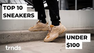 top 10 sneakers under 100