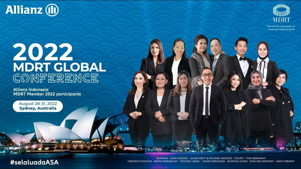 The Journey MDRT member Allianz Indonesia - MDRT Global Conference 2022 in Sydney, Australia