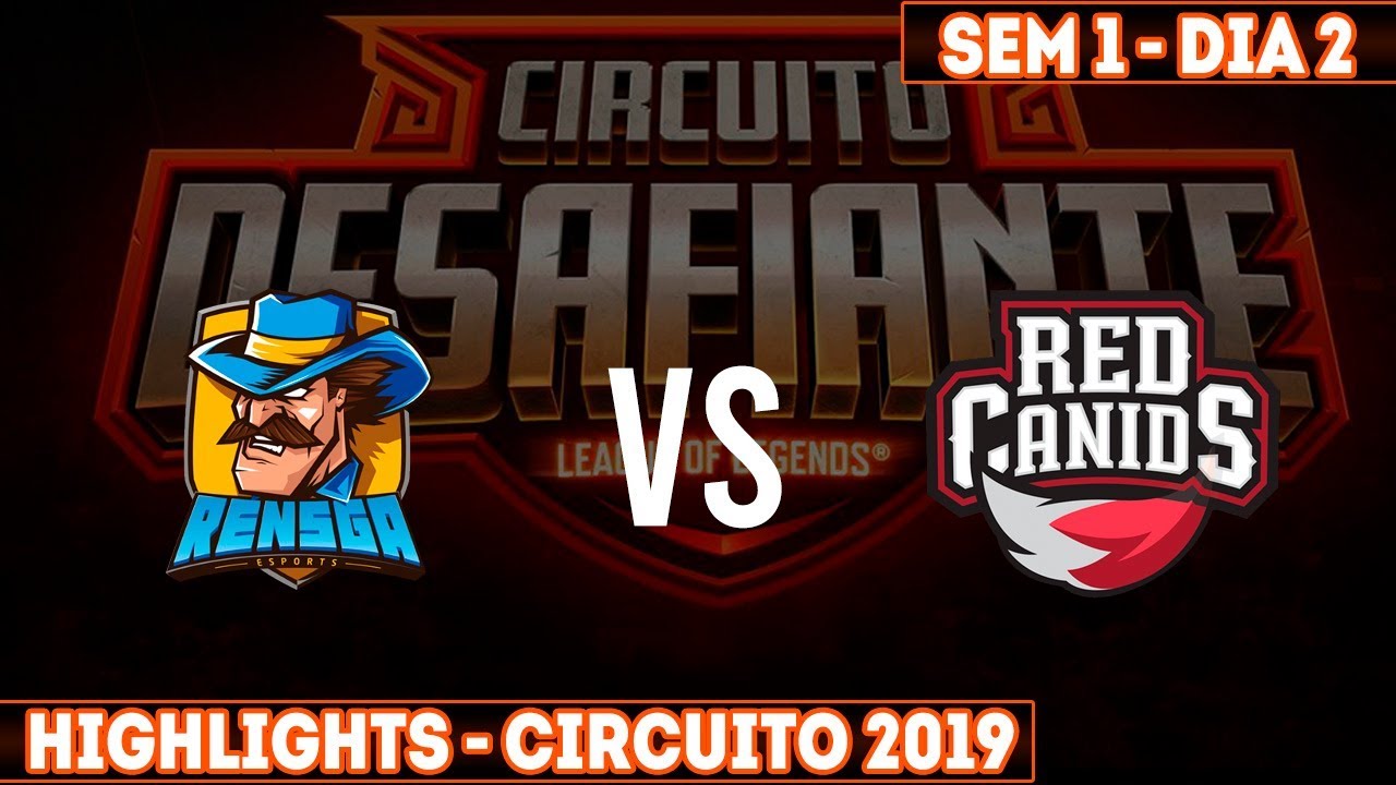 Rensga eSports x Red Canids Highlights - Melhores jogadas Circuitão 2019