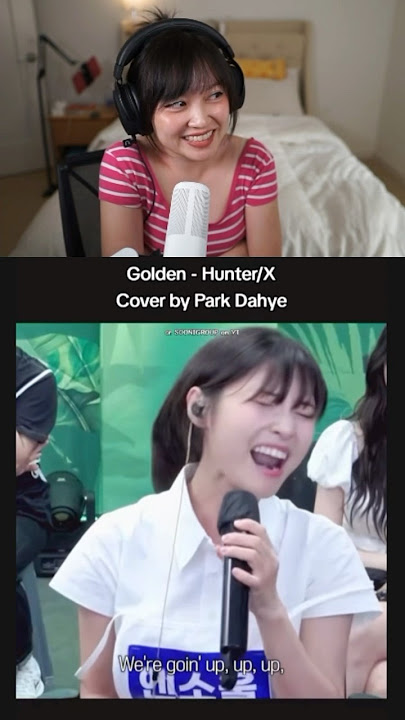 SHE REALLY HIT THOSE NOTES @박다혜dahye #golden #cover  #kpopdemonhunters #huntrix