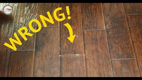 Laminate Flooring Mistakes - Don