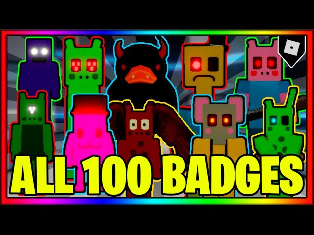 How To Get All 100 Badges In Piggy Rp W I P Roblox Youtube - roblox how to get badge happy birthday in the scary mansion