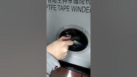 Teflon PTFE Tape Winder Machine, Thread Seal Tape Wrapping Machine