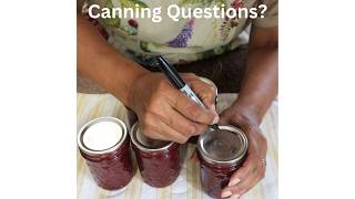 Quick Canning Tip: Check for Sealing and Label | Homemaking with Denise