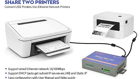 Wired Ethernet Mode - Mac OS Setup Guide - Cheecent Print Server