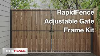 RapidFence Adjustable Gate Frame Kits