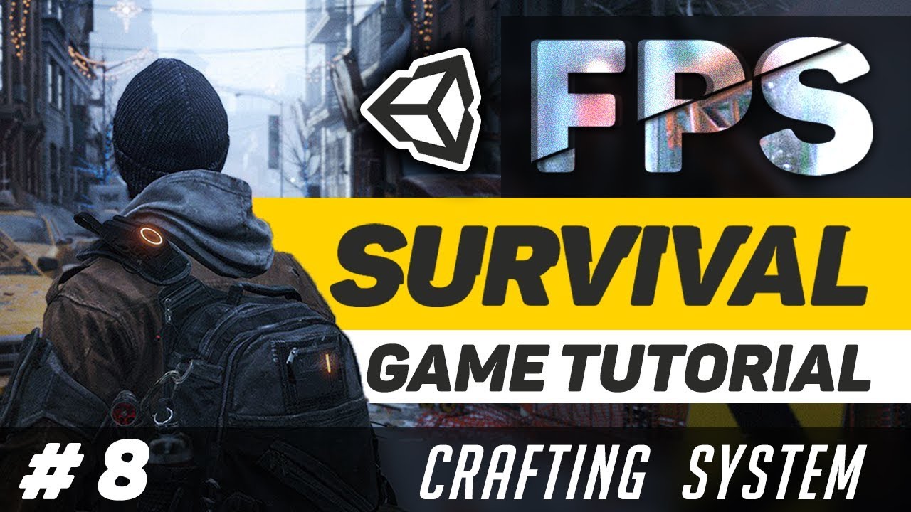 Making a Survival Game in Unity 2018 | Part 8 - Crafting Items (BEGINNER FRIENDLY TUTORIAL)