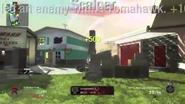 Tomahawk Across Map Longshot on Nuketown + Ballistic Knife Kill
