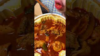 Red Hot Chicken Bowl 🔥🥵 | Extreme Spice ASMR#mukbang #asmr #food #food #challenge #youtube