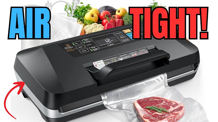 95KPa Vacuum Sealer Machine | Full Automatic Food Saver with Double Seal, Cutter & Bag Storage
