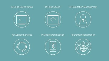 Seo Minimalistic Line Icons Vol.1 (Animated Icons / After Effects Template)