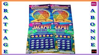 Jackpot Et Millionnaire Illiko Grattage Abonné