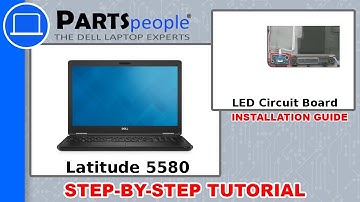 Dell Latitude 5580 (P60F001) LED Circuit Board How-To Video Tutorial
