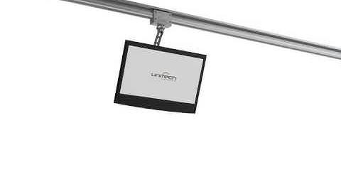 FPCRM-V4 RAIL ceiling system with horizontal linear motion and rotation