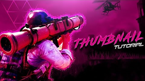 How to make PUBG thumbnail on Android & Ios | Thumbnail Tutorials