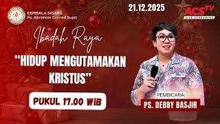 Download Lagu GBI Victorious Family - Ps. Debby Basjir - 17.00 WIB | 21 Desember 2025 | MP3