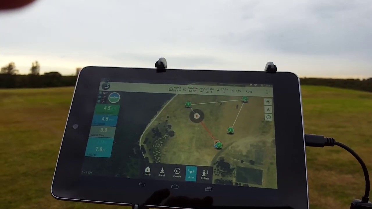 Quadcopter running 8bit Ardunio based Ardupilot in Autopilot mode YouTube