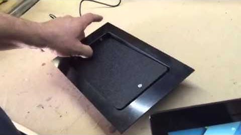 Nexus 7 tablet Custom spring loaded Mounting kit by Fifield Fabrications Nexus7-SLS