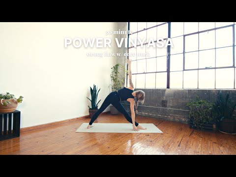 30 Minute Creative Power Vinyasa | challenging, energizing flow -- no repeats