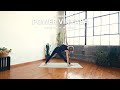 30 minute creative power vinyasa  challenging energizing flow  no repeats