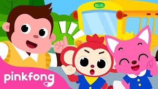 learn bus safety rules with pinkfong song for preschool kids pinkfong kids songs