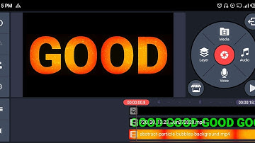 fire text effect editing   |kinemaster  tutorial|