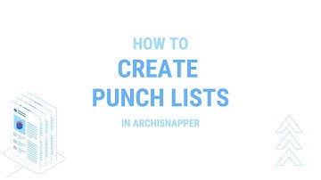 How to create punch lists with ArchiSnapper