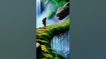AI Nature Exploration | Amazon Jungle | Ai Giant Python #shorts #trending #wow