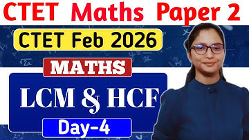 CTET Feb 2026 | CTET Maths Preparation Paper 2 | CTET Maths Paper 2 | Maths CTET Paper 2 | CTET |