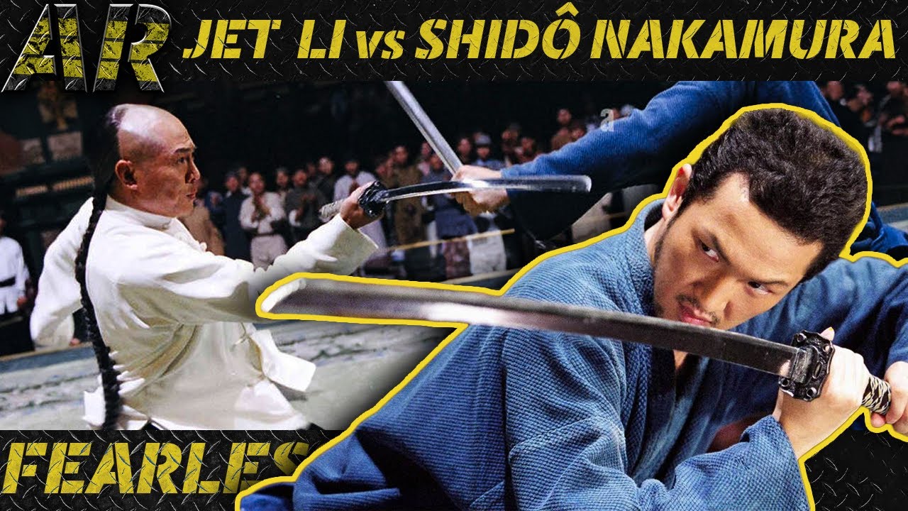 JET LI vs SHIDÔ NAKAMURA | FEARLESS (2006)