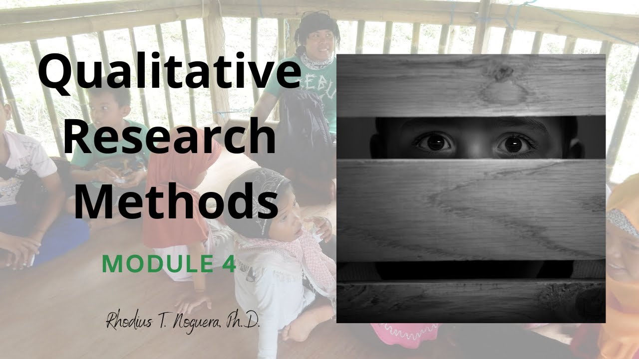 qualitative research methods module