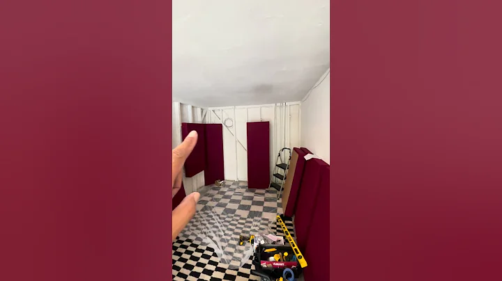 Recording Studio Reinstall Setup With 11 Of Our 2’ x 4’, 4’ x 6’, 2’ x 6’ & Triangle Bass Traps!