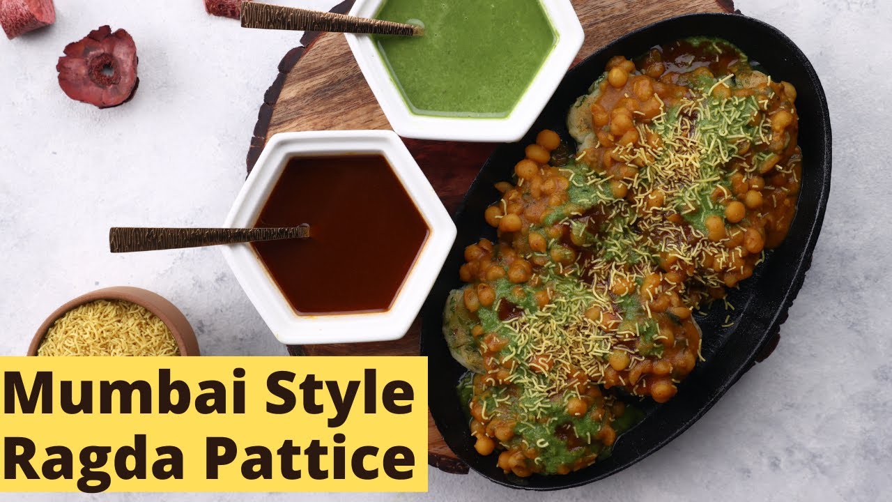 Mumbai Style Ragda Patties | Ragda Pattice Recipe | Aloo Tikki Chaat | रगड़ा पेटिस चाट #ragdarecipe | India Food Network