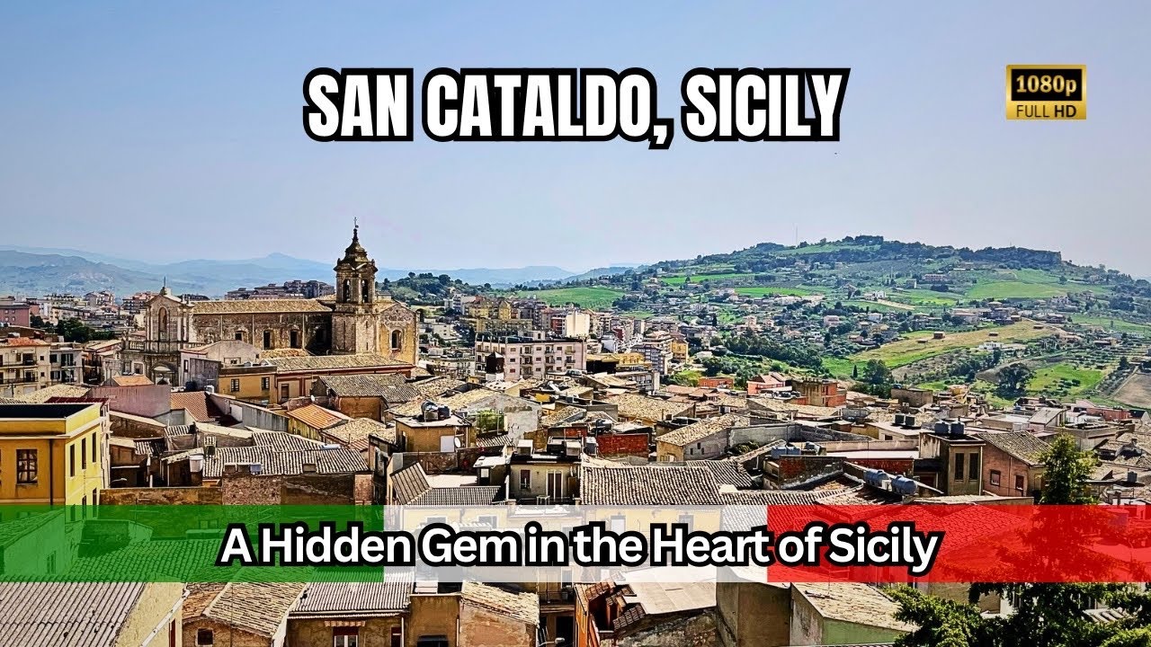 Best Places to Visit in Sicily: San Cataldo, Sicily (Beautiful Italy) I Walking Tour